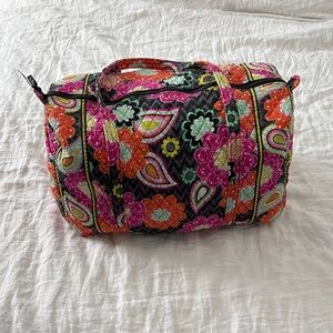 Vera Bradley Quilted Floral Duffle Bag